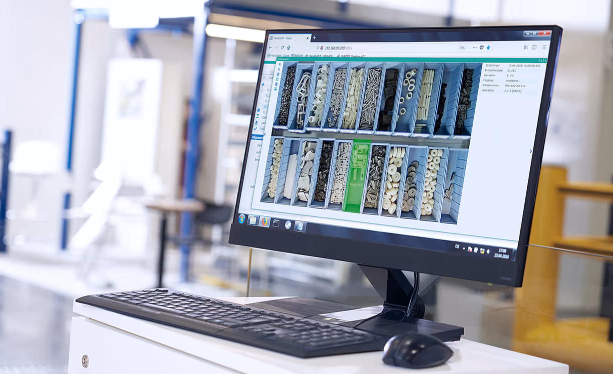 Hänel Lean-Lift integrated camera system control terminal display