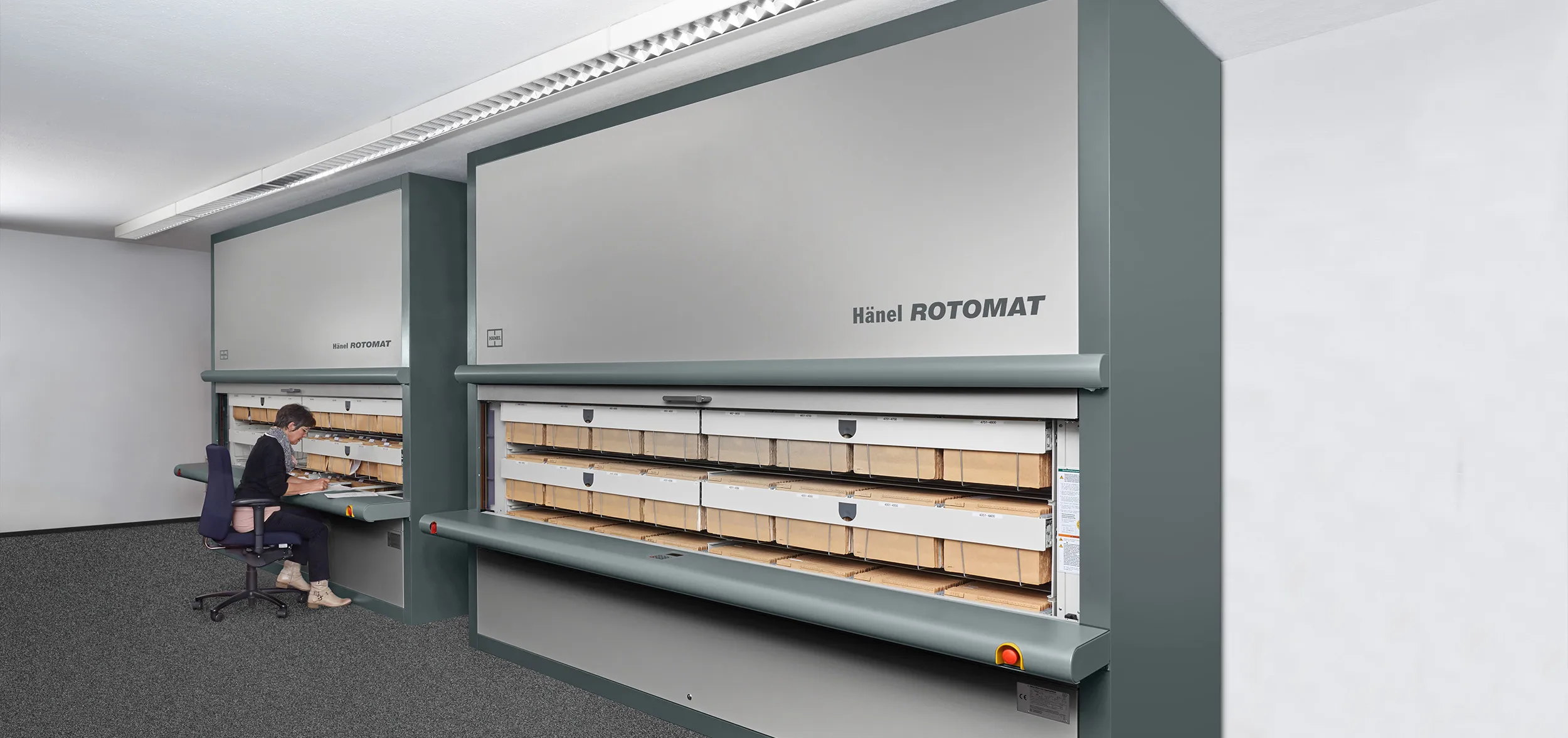Hänel Rotomat® Office - Silver & Anthracite