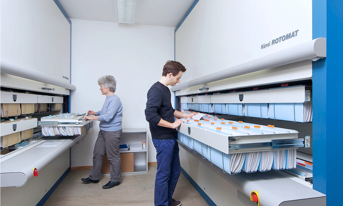 Hänel Rotomat Office Carousel filing system