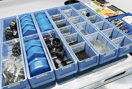 Durable carriers with organized compartments